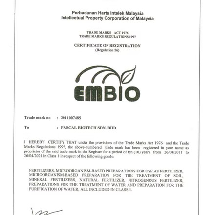 EMBIO Patent