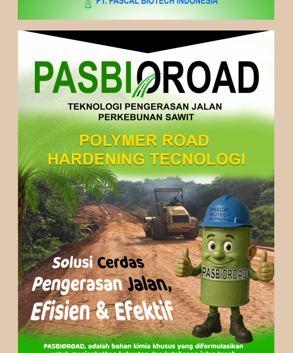 Materi PASBIROAD untuk infrastruktur jalan perkebunan