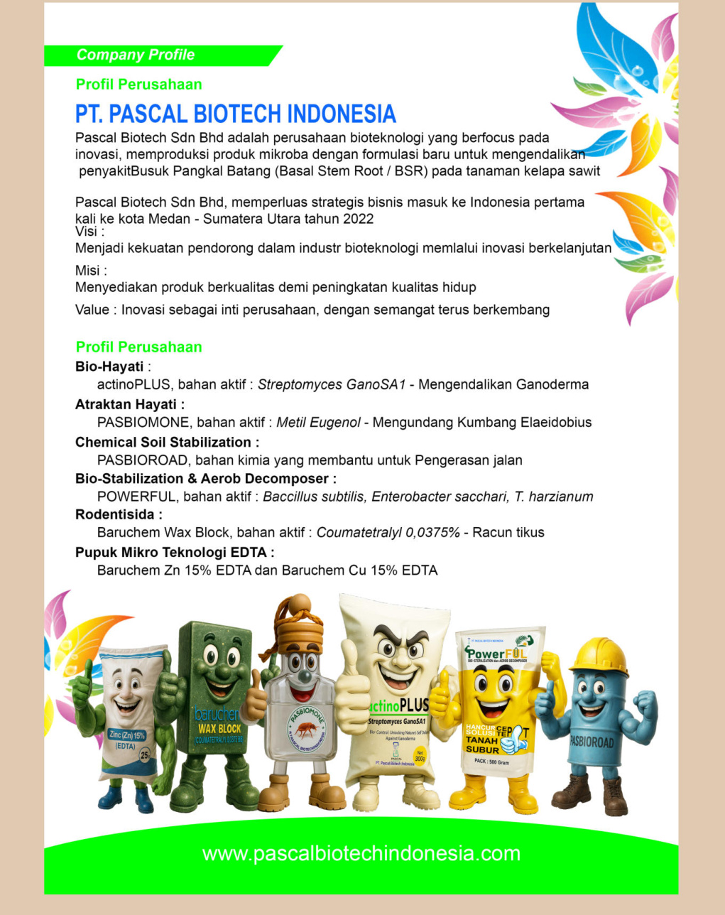 Profil Pascal Biotech